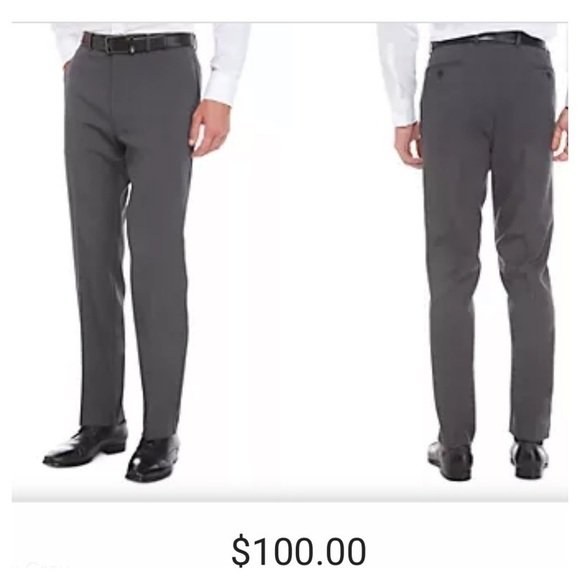 MICHAEL Michael Kors
Stretch Flat Front Pants Grey size 34W 34 L NWT - Picture 3 of 9